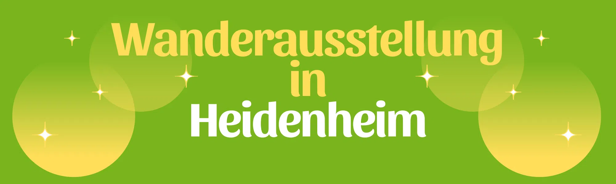 Kindertagespflege Heidenheim - Aktuelles - Wanderausstellung in Heidenheim